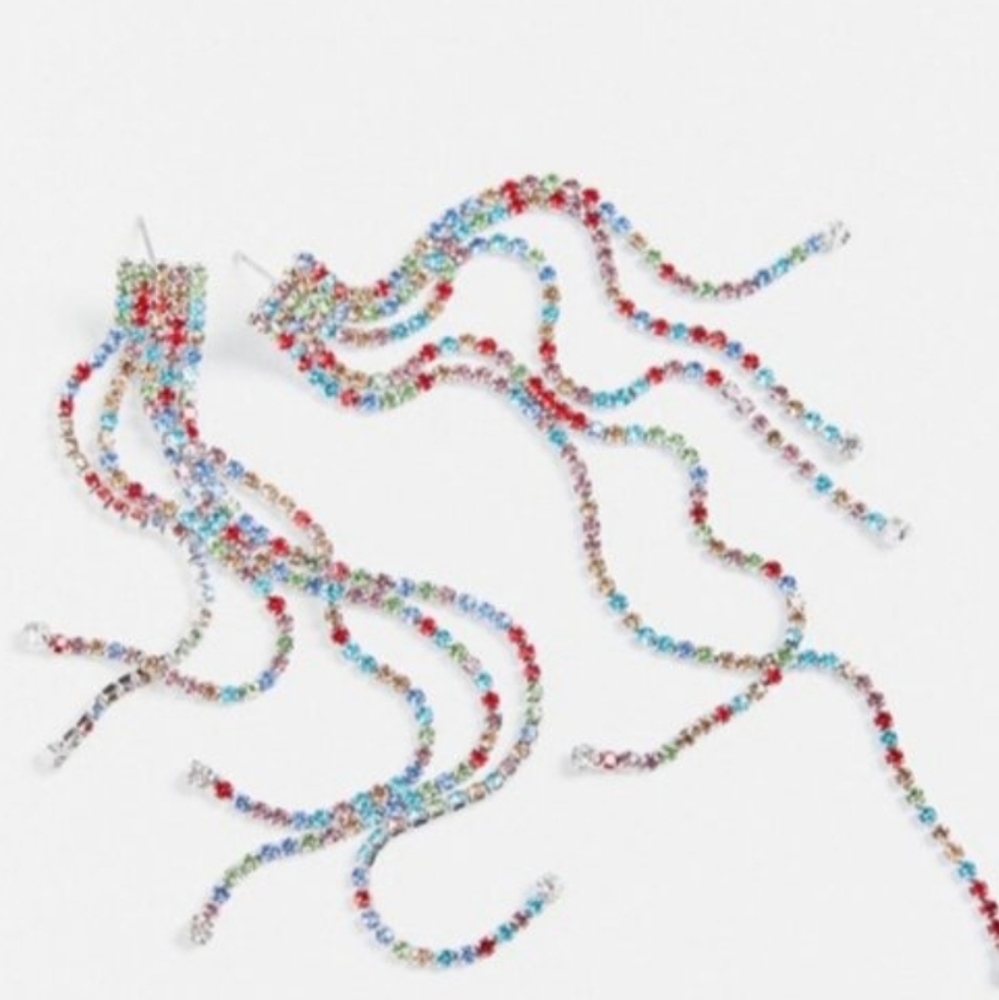 XUrbanxx Outfitters Waterfall Drop Earrings - Picture 2 of 3